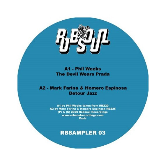 Various - RBSAMPLER 03 | Robsoul Recordings (RBSAMPLER 03) - main Various - RBSAMPLER 03 | Robsoul Recordings (RBSAMPLER 03) - main