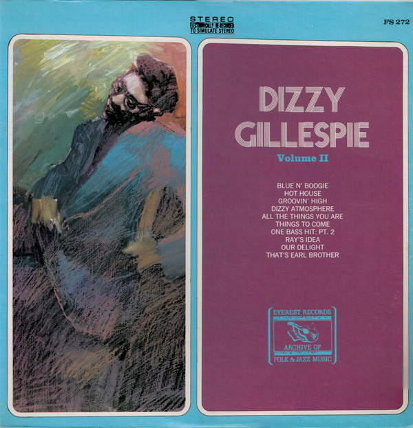 Dizzy Gillespie - Dizzy Gillespie Volume II | Everest Records Archive Of Folk & Jazz Music (FS 272) - main
