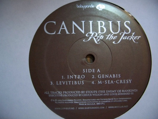 Canibus - Rip The Jacker | Babygrande (BBG-LP-5) - 3