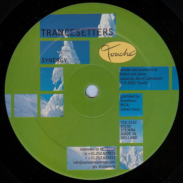 Trancesetters - Synergy | Touché (TOU 0142) - 3