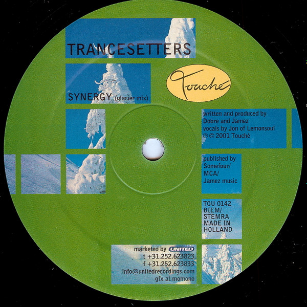 Trancesetters - Synergy | Touché (TOU 0142) - 4