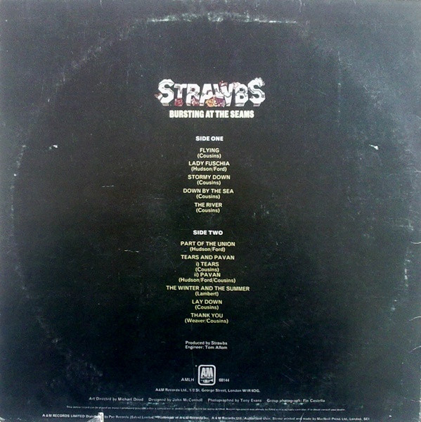 Strawbs - Bursting At The Seams | A&M Records (AMLH 68144) - 2