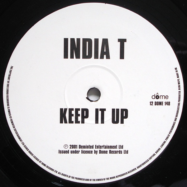 India T - Keep It Up | Dome Records (12 DOME 148)