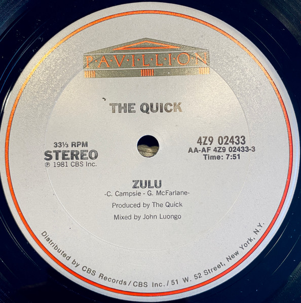 The Quick - Zulu | Pavillion (4Z9 02433)