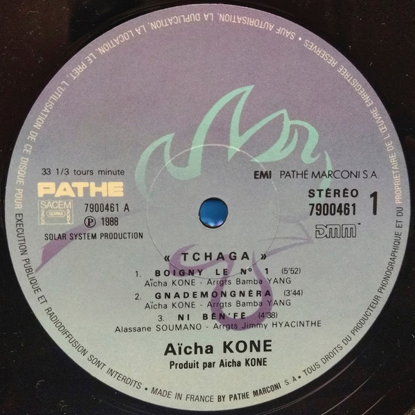 Aïcha Koné - Tchaga | Pathé (790046 1) - 3