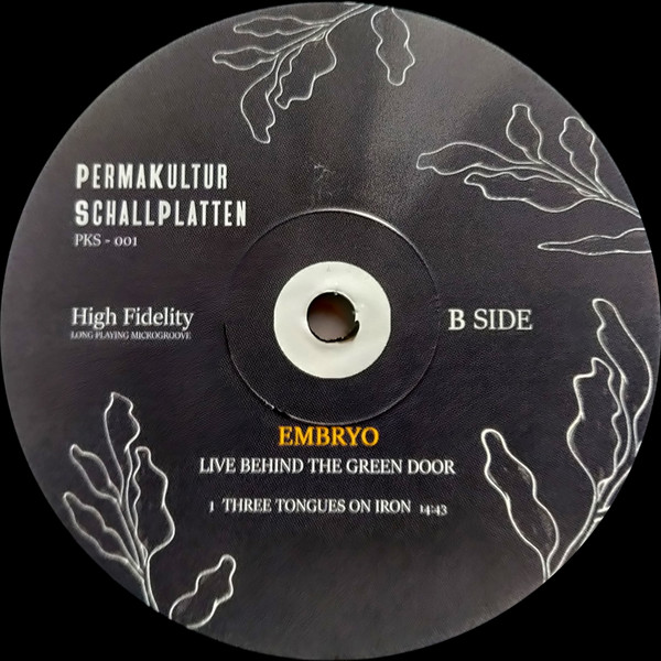 Embryo - Live Behind The Green Door | Permakultur Schallplatten (PKS-001) - 4 Embryo - Live Behind The Green Door | Permakultur Schallplatten (PKS-001) - 4