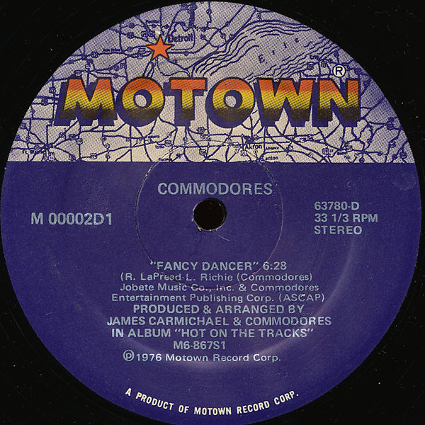 Thelma Houston / Commodores - Don't Leave Me This Way / Fancy Dancer | Motown (M-00002D1) - 4