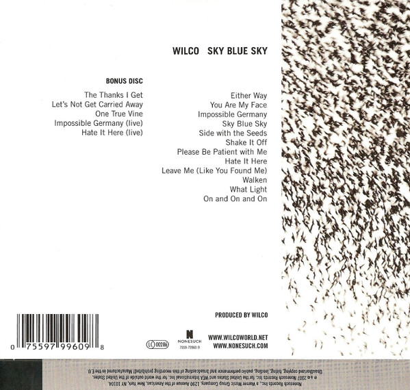 Wilco - Sky Blue Sky | Nonesuch (7559-79987-9) - 2