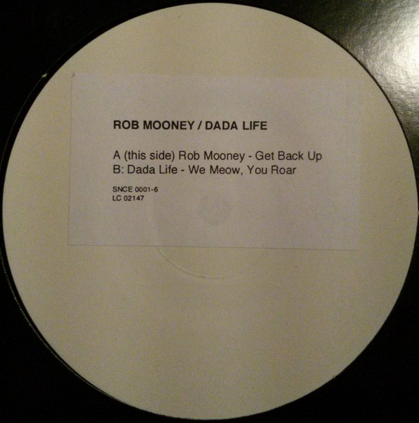 Rob Mooney / Dada Life - Get Back Up / We Meow, You Roar | Substance (SNCE 0001-6) - main Rob Mooney / Dada Life - Get Back Up / We Meow, You Roar | Substance (SNCE 0001-6) - main