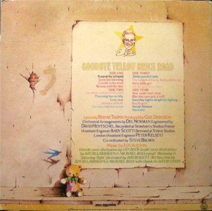 Elton John - Goodbye Yellow Brick Road (2LP) [Vinyl] | MCA Records (MCA2-10003) - 2