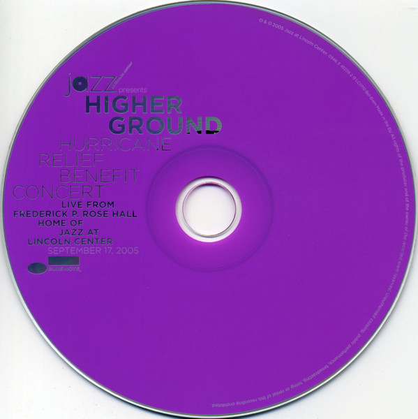 Various - Higher Ground Hurricane Relief Benefit Concert | Blue Note (0946 3 45238 2 0) - 3