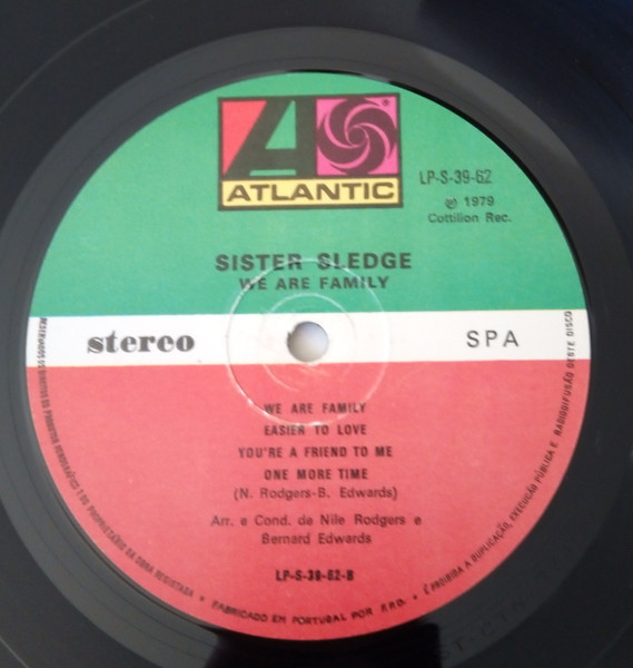 Sister Sledge - We Are Family | Atlantic (LP-S-39-62) - 4