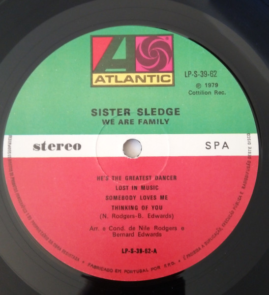 Sister Sledge - We Are Family | Atlantic (LP-S-39-62) - 3