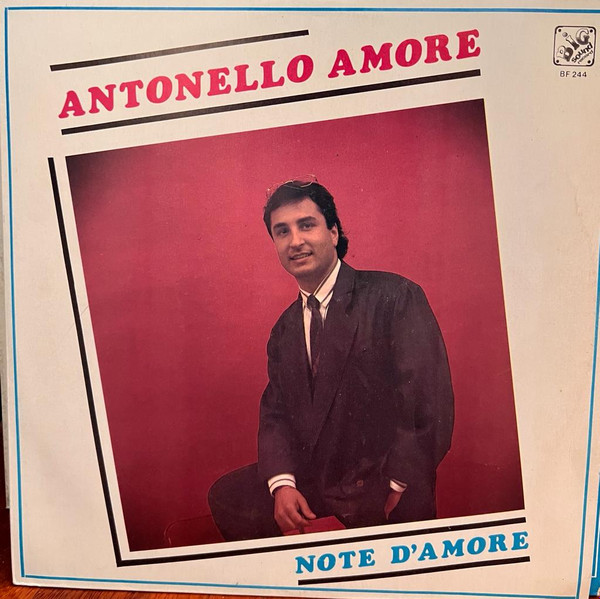 Antonello Amore - Note D'Amore | Big Sound Record (BF 244)