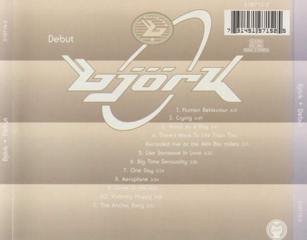 Björk - Debut | Mother Records (519715-2) - 2