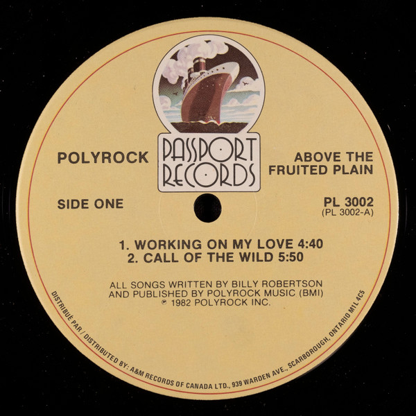 Polyrock - Above The Fruited Plain [Vinyl] | Passport Records (PL 3002) - 3