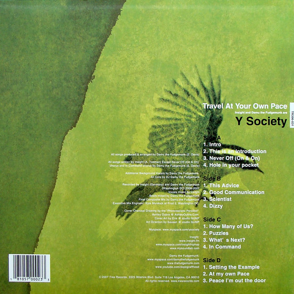 Y Society - Travel At Your Own Pace | Tres Records (TR396-031) - 3