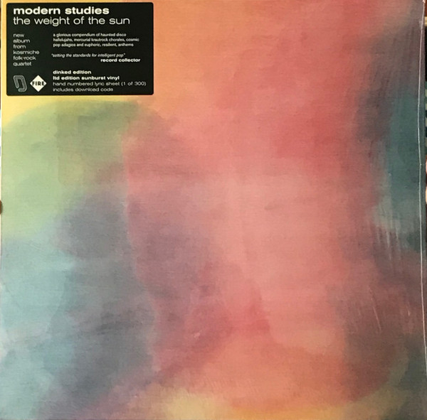 Modern Studies - The Weight Of The Sun | Fire Records (FIRELP598)
