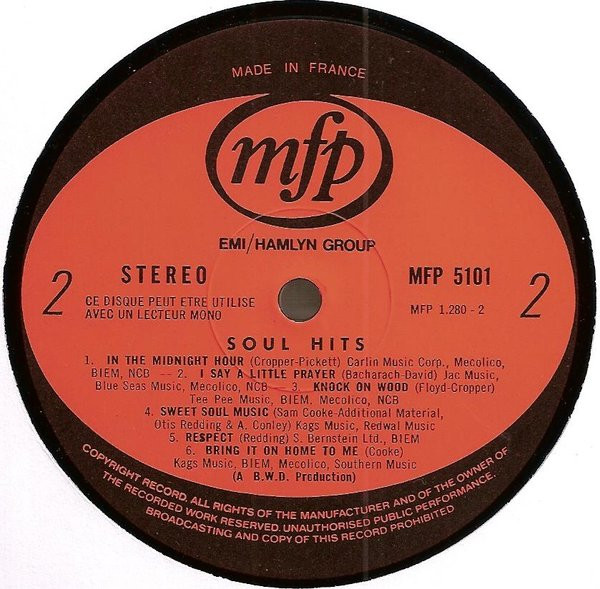 Unknown Artist - Soul Hits | Music For Pleasure (MFP 5101) - 3 Unknown Artist - Soul Hits | Music For Pleasure (MFP 5101) - 3