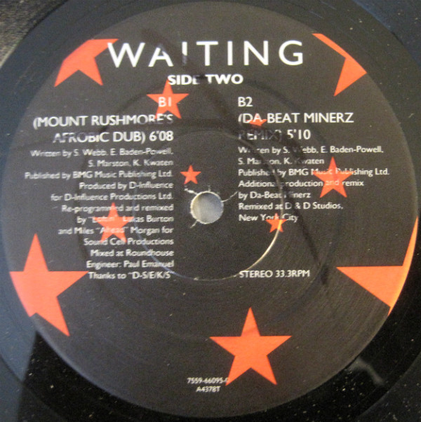 D'Influence - Waiting | EastWest Records America (7559-66095-0) - 2