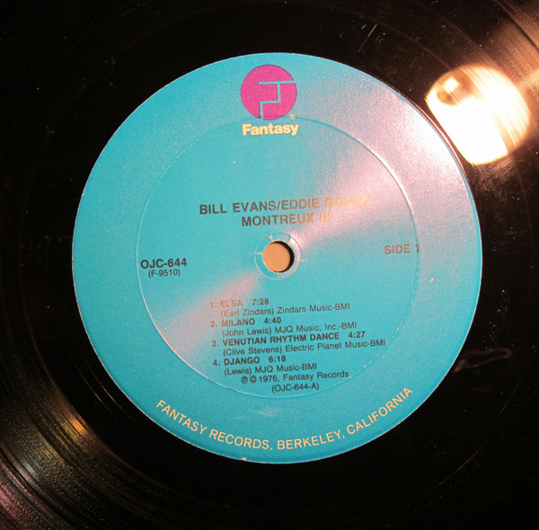 Bill Evans , Eddie Gomez - Montreux III | Original Jazz Classics (OJC-644) - 3