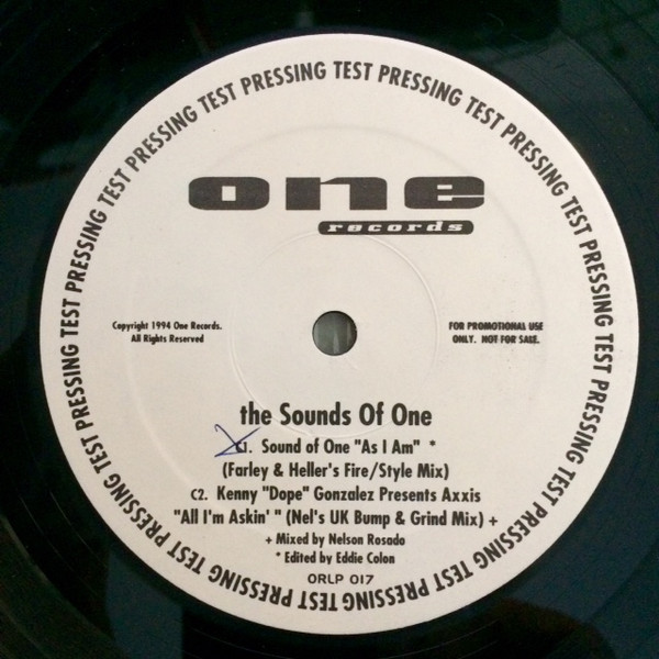Various - The Sounds Of One | One Records (ORLP017) - 3 Various - The Sounds Of One | One Records (ORLP017) - 3