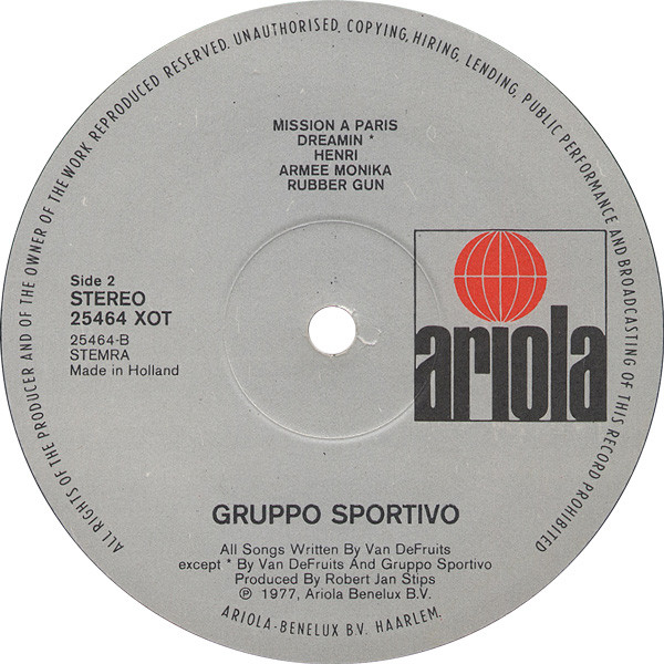 Gruppo Sportivo - 10 Mistakes | Ariola (25464 XOT) - 4
