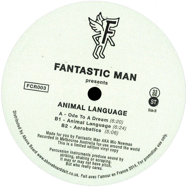 Fantastic Man - Animal Language | Fine Choice Records (FCR003) - main