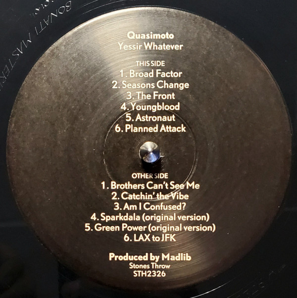 Quasimoto - Yessir Whatever | Stones Throw Records (STH2326) - 3