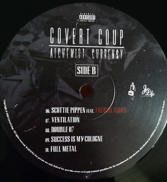 Curren$y & Alchemist - Covert Coup | ALC Records (ALC5009) - 4