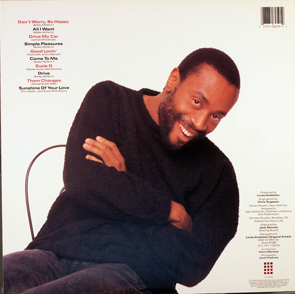 Bobby McFerrin - Simple Pleasures | EMI-Manhattan Records (E1-48059) - 2 Bobby McFerrin - Simple Pleasures | EMI-Manhattan Records (E1-48059) - 2