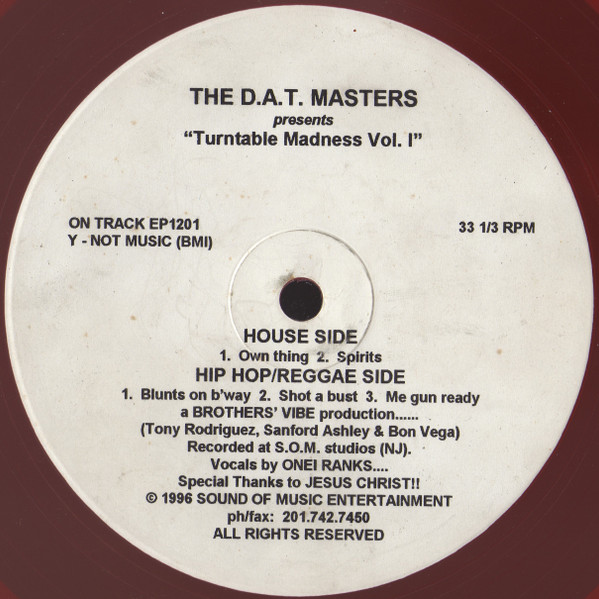 The D.A.T. Masters - Turntable Madness Vol.1 | On Track Records (som/ot ep1201) - 3 The D.A.T. Masters - Turntable Madness Vol.1 | On Track Records (som/ot ep1201) - 3