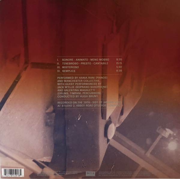 Hania Rani - Non Fiction (Piano Concerto In Four Movements) | Decca Records US (00602478459184) - 2