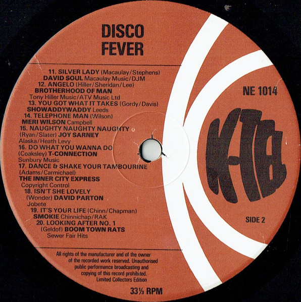 Various - Disco Fever | K-Tel (NE1014) - 4 Various - Disco Fever | K-Tel (NE1014) - 4