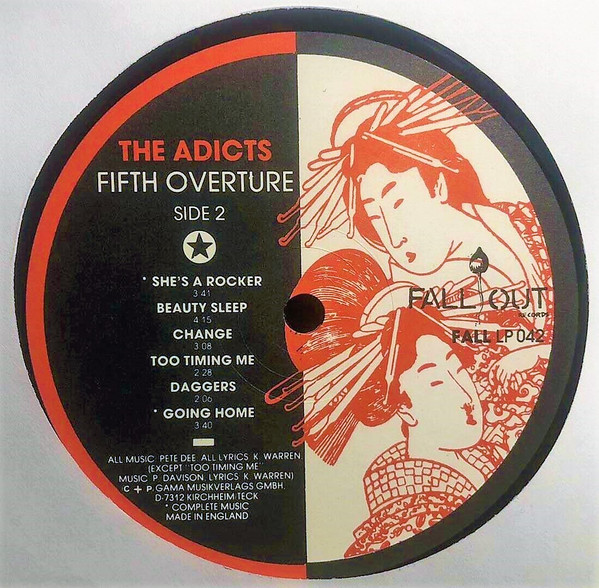 The Adicts - Fifth Overture | Fallout Records (FALL LP042) - 4 The Adicts - Fifth Overture | Fallout Records (FALL LP042) - 4