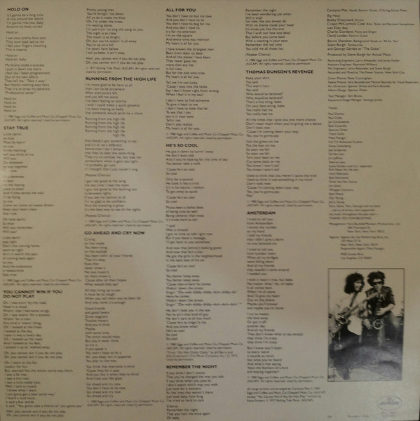 Carolyne Mas - Hold On | Mercury (SRM 1-3841) - 4 Carolyne Mas - Hold On | Mercury (SRM 1-3841) - 4