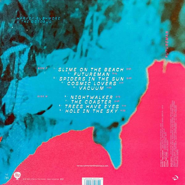Harvey Rushmore And The Octopus - Futureman | A Tree In A Field Records (TREE069LP-RE01) - 2