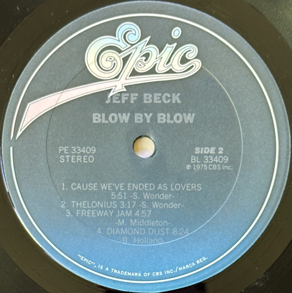 Jeff Beck - Blow By Blow | Epic (PE 33409) - 4