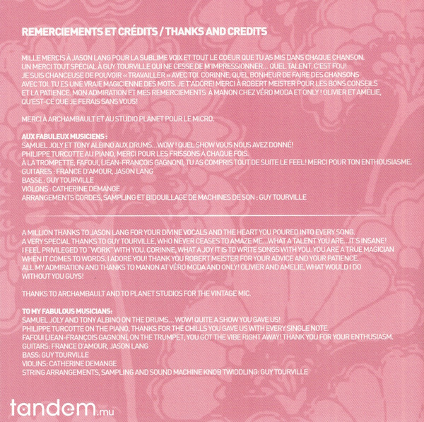 France D'Amour - Bubble Bath & Champagne | Tandem.mu (TMUCD5840) - 3 France D'Amour - Bubble Bath & Champagne | Tandem.mu (TMUCD5840) - 3