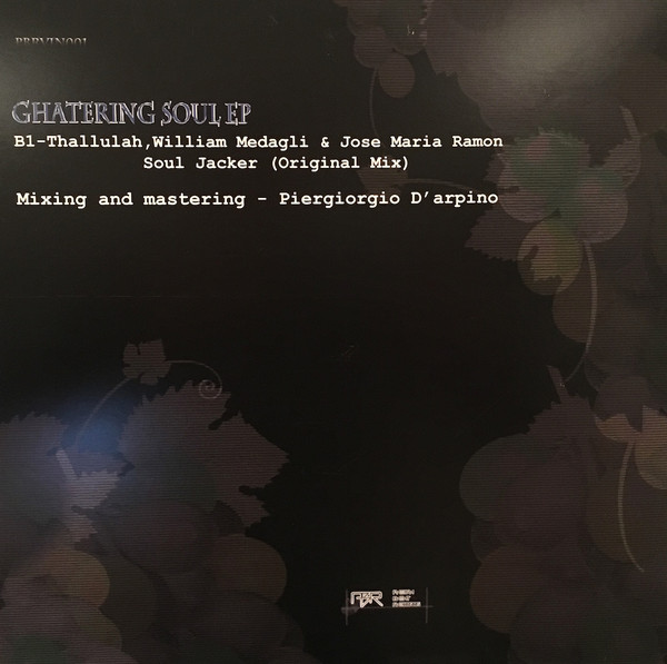 Thallulah , William Medagli , Jose Maria Ramon - Ghatering Soul EP | Petra Beat Records (PBRVIN001) - 2 Thallulah , William Medagli , Jose Maria Ramon - Ghatering Soul EP | Petra Beat Records (PBRVIN001) - 2