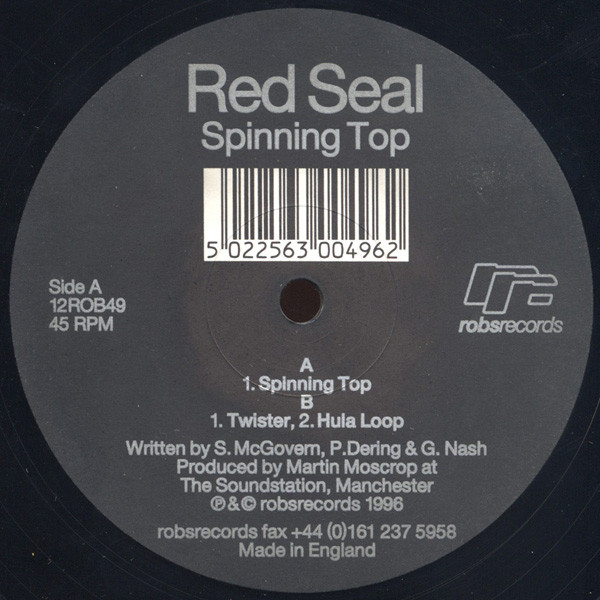 Red Seal - Spinning Top | Robs Records (12ROB49) - main