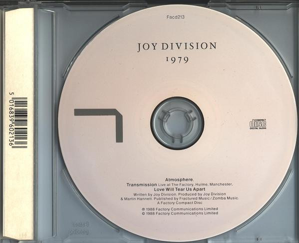 Joy Division - Atmosphere | Factory (Facd213) - 3
