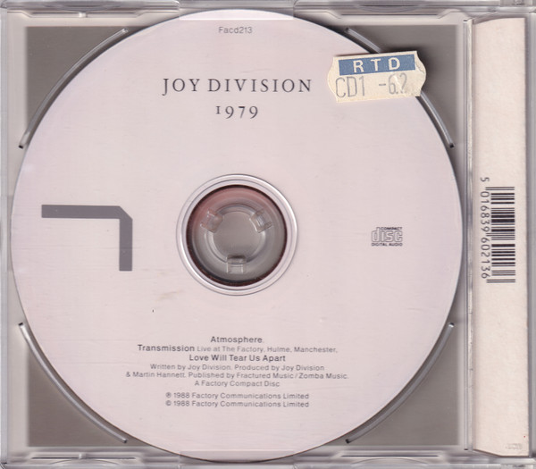 Joy Division - Atmosphere | Factory (Facd213) - 4