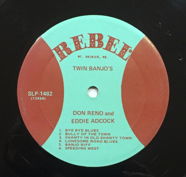 Eddie Adcock And Don Reno - The Sensational Twin Banjos Of Eddie Adcock And Don Reno | Rebel Records (SLP 1482) - 4 Eddie Adcock And Don Reno - The Sensational Twin Banjos Of Eddie Adcock And Don Reno | Rebel Records (SLP 1482) - 4