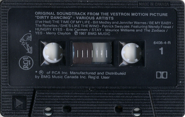 Various - Dirty Dancing (Original Soundtrack From The Vestron Motion Picture) | RCA (6408-4-R) - 3