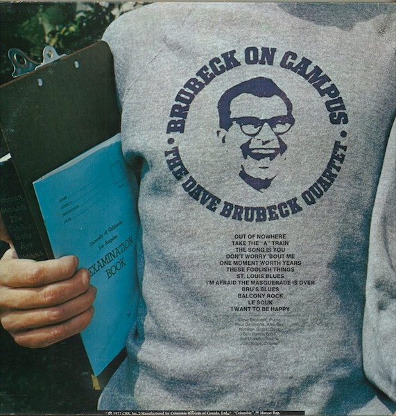 The Dave Brubeck Quartet - Brubeck On Campus | Columbia (KG 31298) - 2