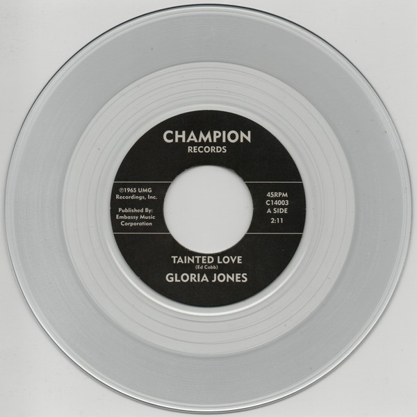 Gloria Jones - Tainted Love | Champion Records (C14003) - 4 Gloria Jones - Tainted Love | Champion Records (C14003) - 4
