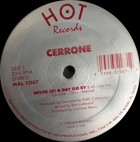 Cerrone - Never Let A Day Go By | Hot Records (HAL 12167) - 2 Cerrone - Never Let A Day Go By | Hot Records (HAL 12167) - 2