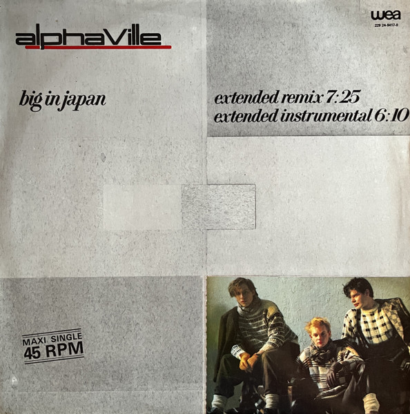 Alphaville - Big In Japan | WEA (229 24-9417-0) - main