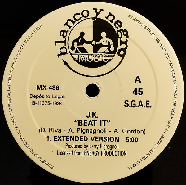 J.K. - Beat It | Blanco Y Negro (MX-488) - 3